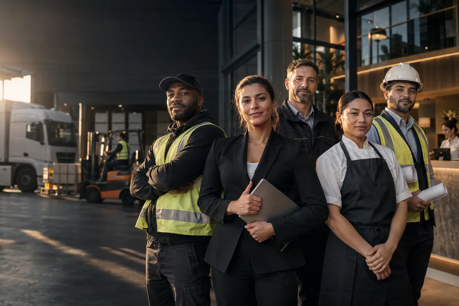 Crestmont workforce professionals from essential industries